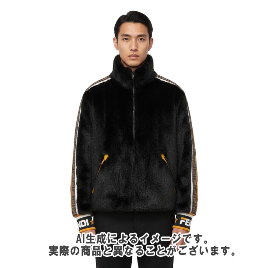 フェンディ フィラ ミンクファージャケット リバーシブル FNE67G A61U F0C8G メンズ SIZE 40 (M) FENDI FILA フェンディ フィラ ミンクファージャケット リバーシブル FNE67G A61U