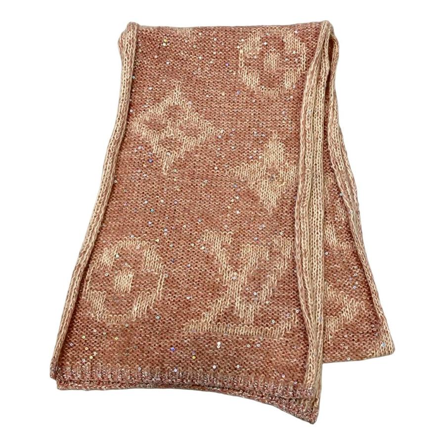 LOUISVUITTON エシャルプ モノグラム グリッター マフラー ルイ・ヴィトン マフラー エシャルプ モノグラム グリッター 401910