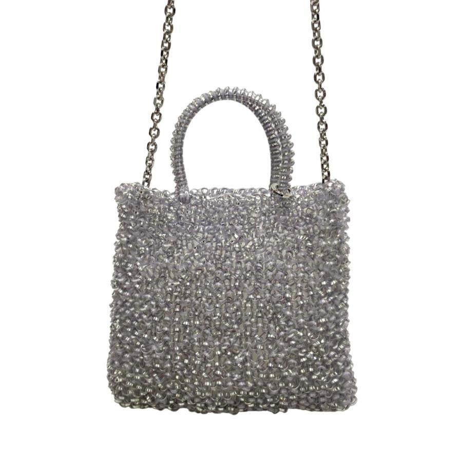 アンテプリマのシルバー2wayショルダーバック アンテプリマのシルバー2wayショルダーバック アンテプリマのシルバー