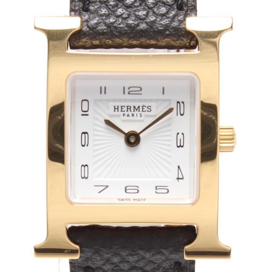 中古 エルメス HERMES HH1.201 ホワイト レディース 腕時計 エルメス Hウォッチ HH1.201 ホワイト レディース 時計 【中古