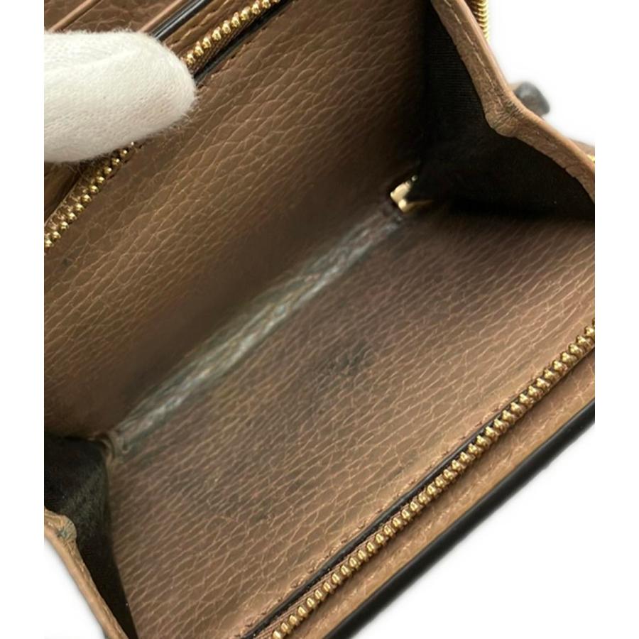 グッチ 二つ折り財布 GGマーモント 598587 2149 レディース GUCCI グッチ 二つ折り財布 GGマーモント 598587 2149 レディース GUCCI 中古