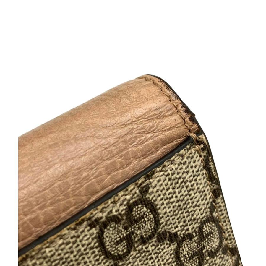 グッチ 二つ折り財布 GGマーモント 598587 2149 レディース GUCCI グッチ 二つ折り財布 GGマーモント 598587 2149 レディース GUCCI 中古