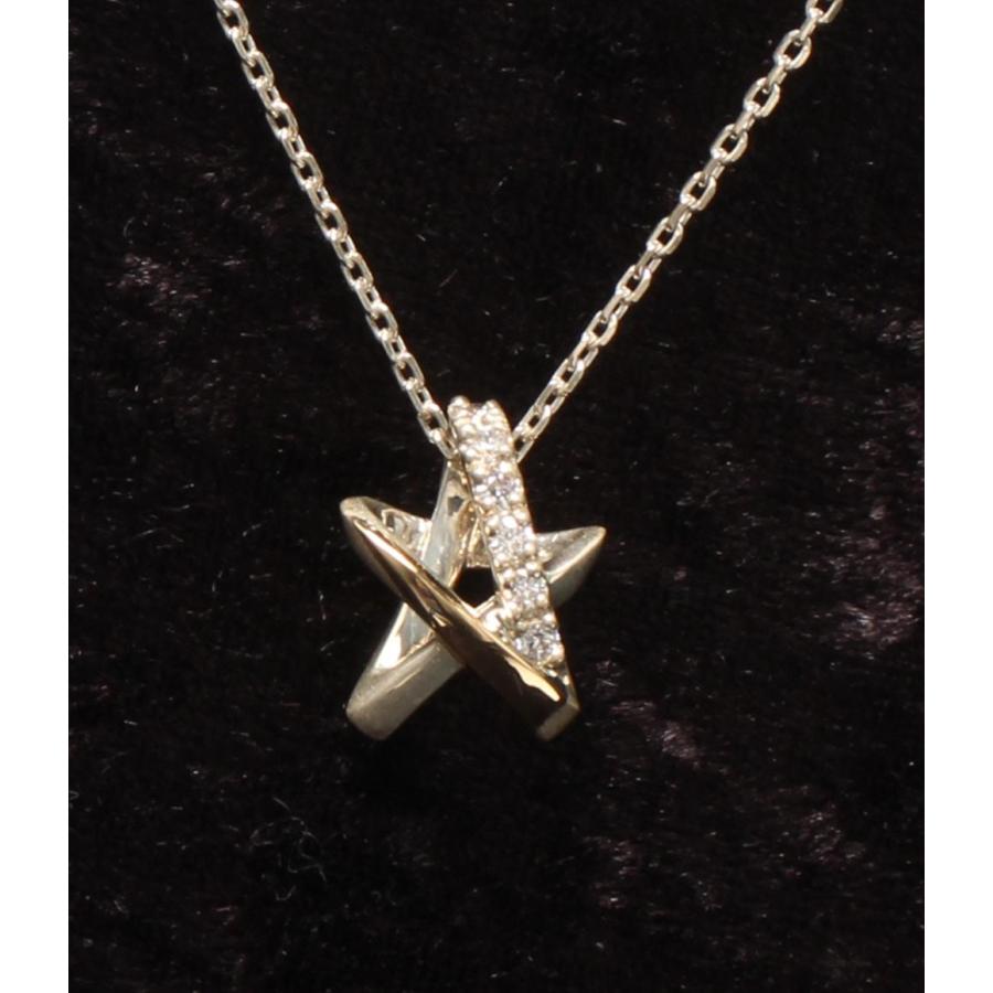 スタージュエリー ネックレス K18 SV925 スターモチーフ レディース STAR JEWELRY 中古 | 