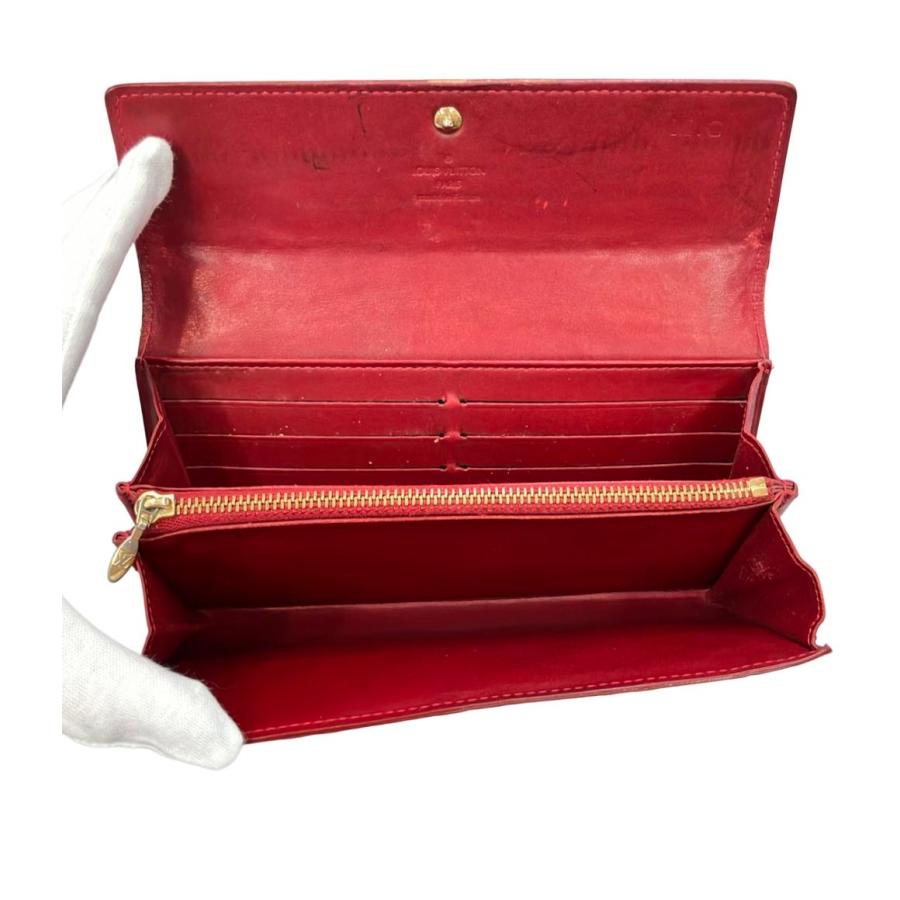 ルイ・ヴィトン 長財布 ポルトフォイユ サラ ヴェルニ M93530