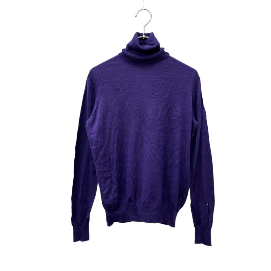ドゥロワー 長袖ニット 18G カシミヤシルクリブタートルニット 6513