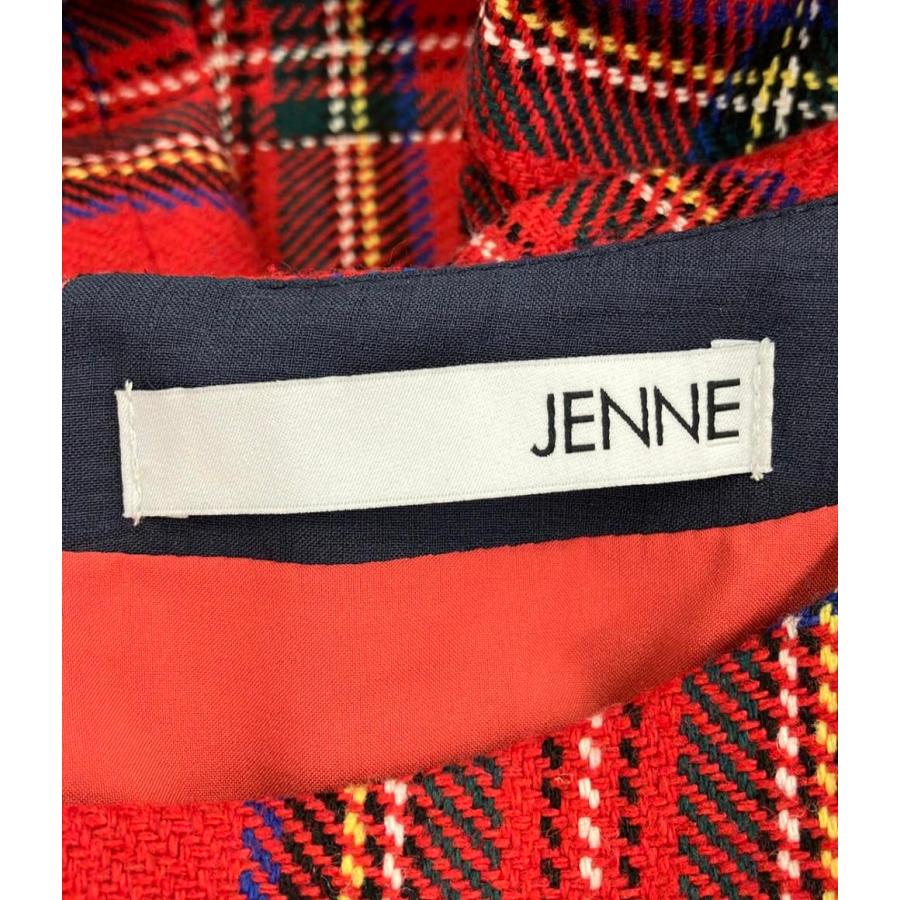 ジェンヌ フレンチレトロ チェック ワンピース セール】フレンチレトロチェックワンピース（ワンピース