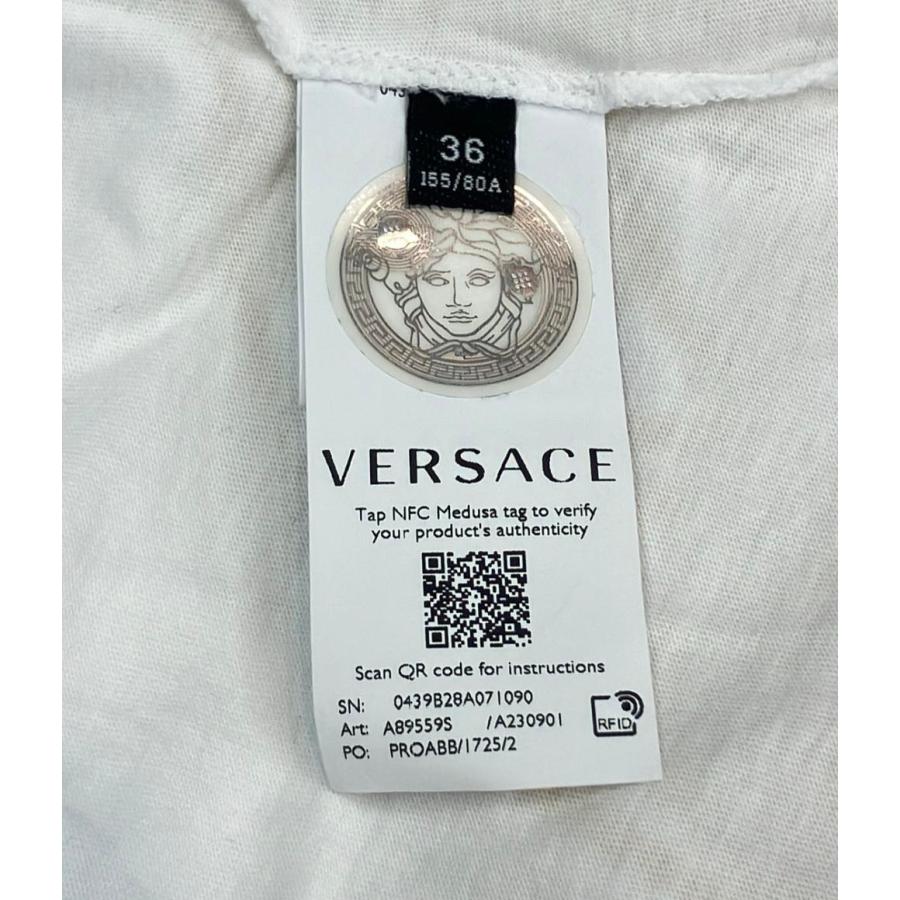 ヴェルサーチ 半袖Tシャツ メデューサプリント レディース SIZE 36 (S