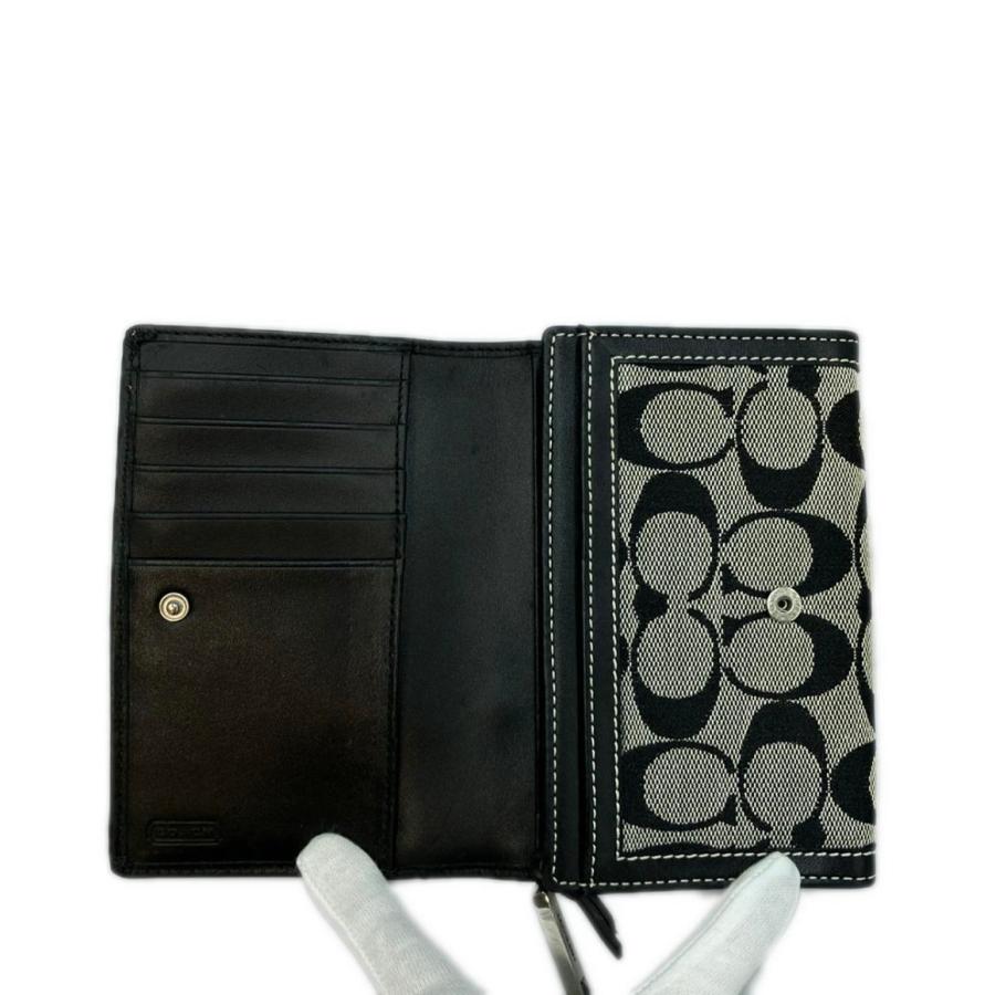 COACH コーチ F30308 シグネチャー 二つ折り財布（小銭入れあり） PVC レディース [中古] 楽天市場】コーチ F30308 シグネチャー 二つ折り財布（小銭入れあり