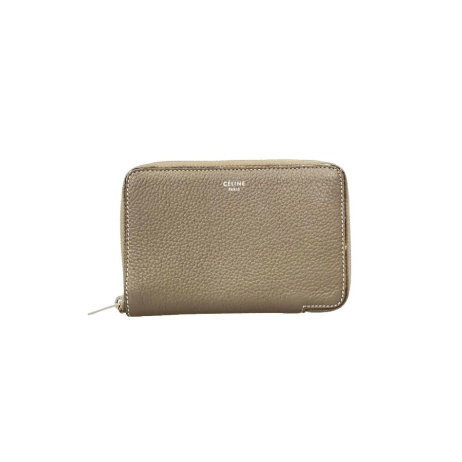 セリーヌ ラウンドファスナー二つ折り財布 レディース CELINE 中古