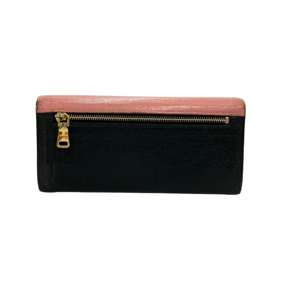 超美品 ミュウミュウ MIU MIU 長財布 ミュウ 長財布 レザー レディース Miu 中古 : Rehello by BOOKOFF