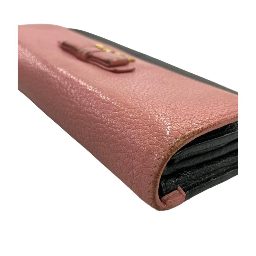 ミュウ 長財布 レザー レディース Miu 中古 : Rehello by BOOKOFF