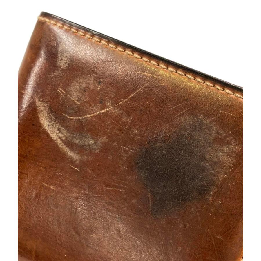 ガンゾ 二つ折り財布 シェルコードバン 2 メンズ GANZO 中古 : Rehello
