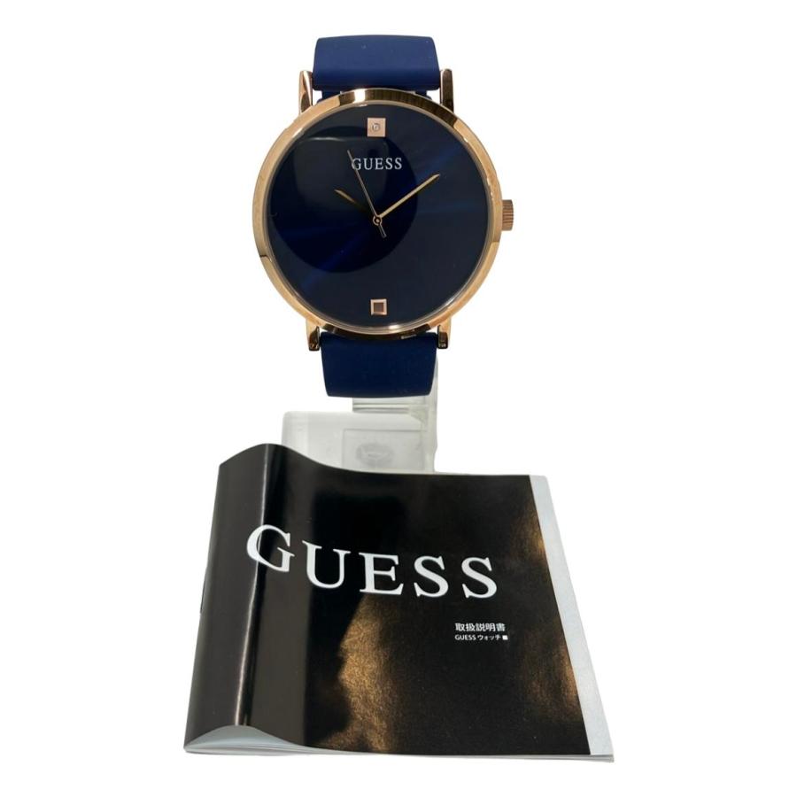ゲス 腕時計 クオーツ ネイビー W1264G3 メンズ Guess 中古 : Rehello 