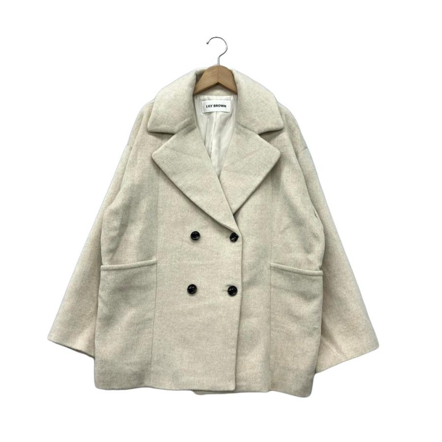 リリーブラウン ダブルジャケットコート レディース SIZE F (M) LILY