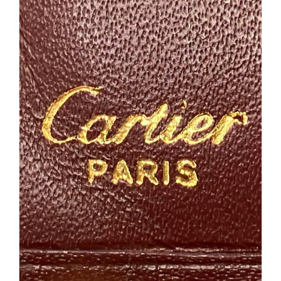 カルティエ 二つ折り財布 マスト ドゥ 73184192 レディース Cartier