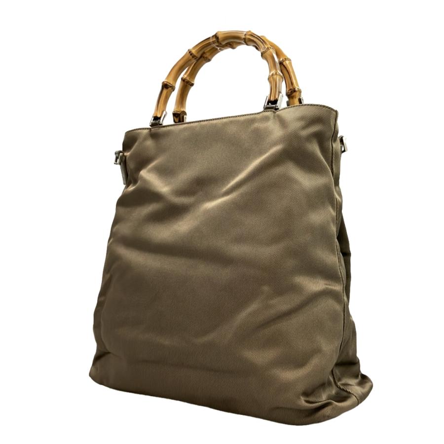 グッチ バンブー ハンドバッグ 002・2122・0506 グッチ ナイロンハンドバッグ バンブー 002 2122 0506