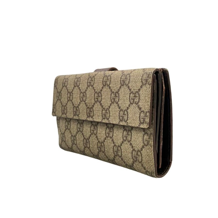 グッチ Wホック長財布 GGプラス 115046 2149 メンズ レディース GUCCI