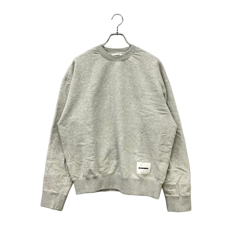 美品 ジルサンダープラス スウェット 24AW Logo Patch Crew Sweat