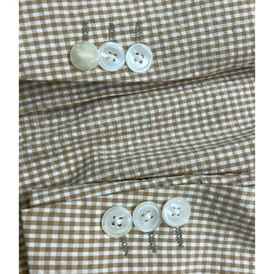 アンブロ ギンガムチェックギミックナイロンジャケット 八の字ジップ 00s レア アンブロ ギンガムチェックギミックナイロンジャケット 八の字