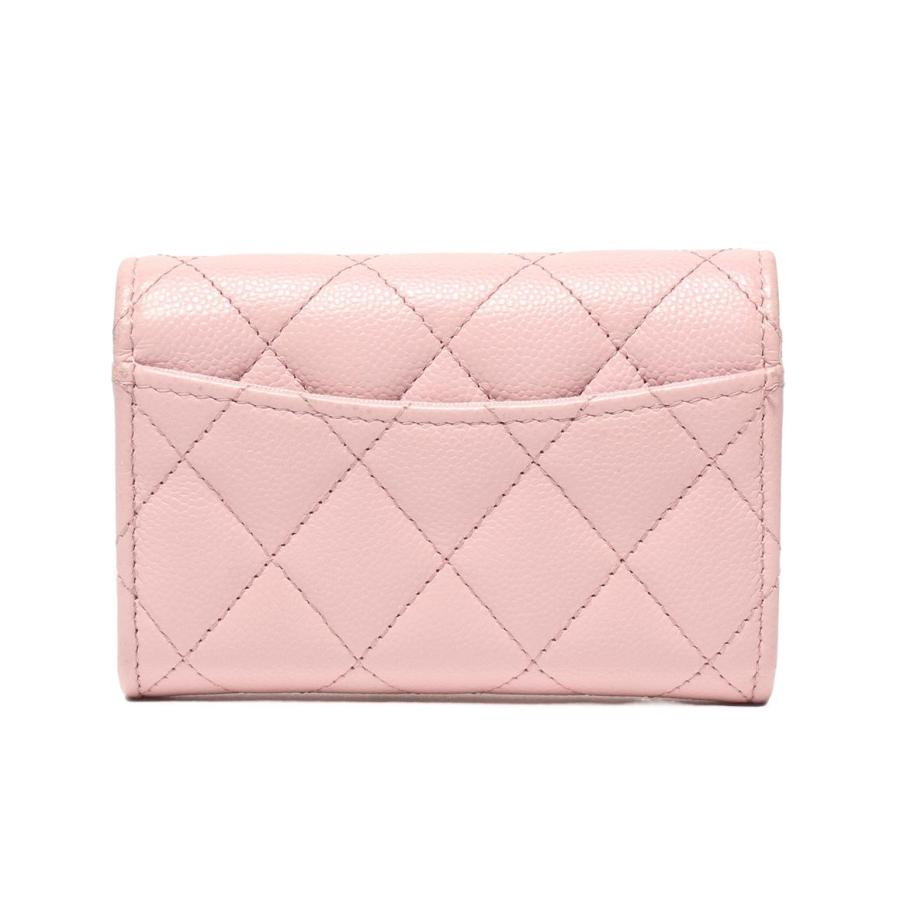 シャネル カードケース コインケース ゴールド金具 キャビアスキン