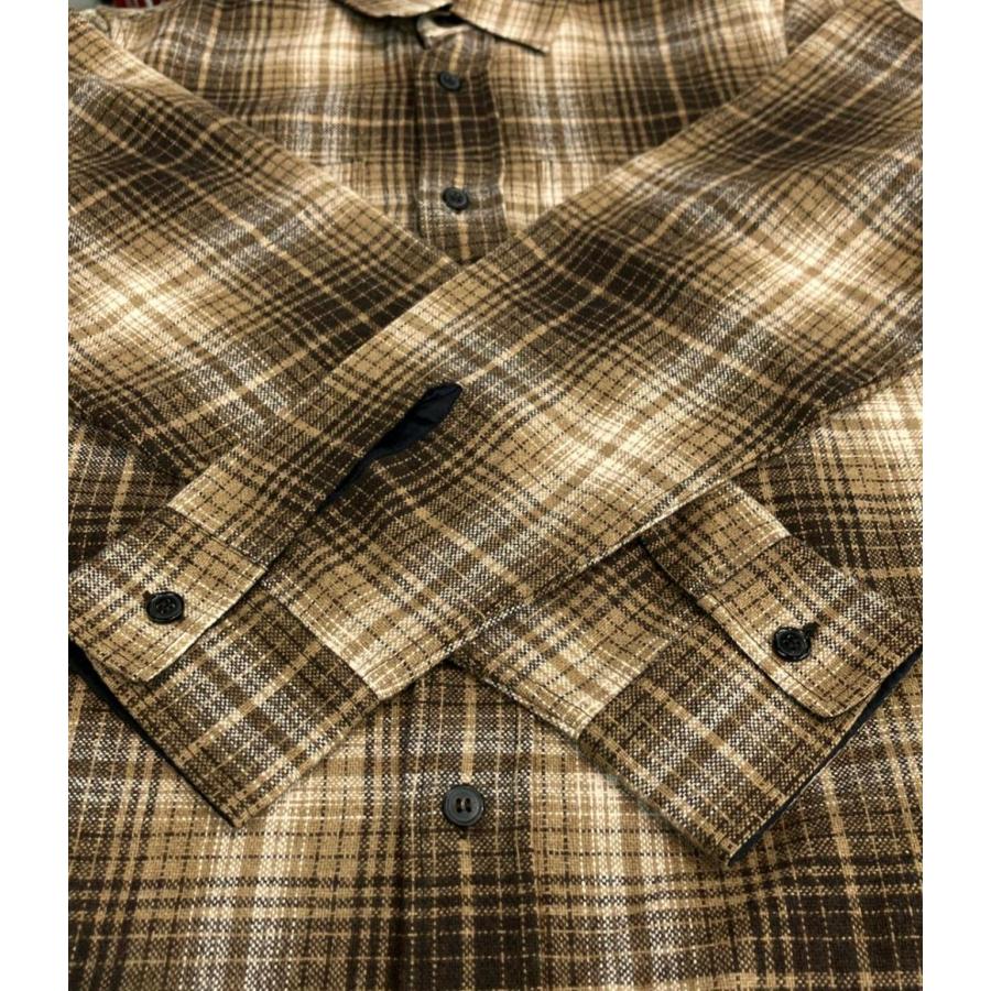 サンローラン 長袖 チェック シャツ 326821 Y613B メンズ SIZE S SAINT