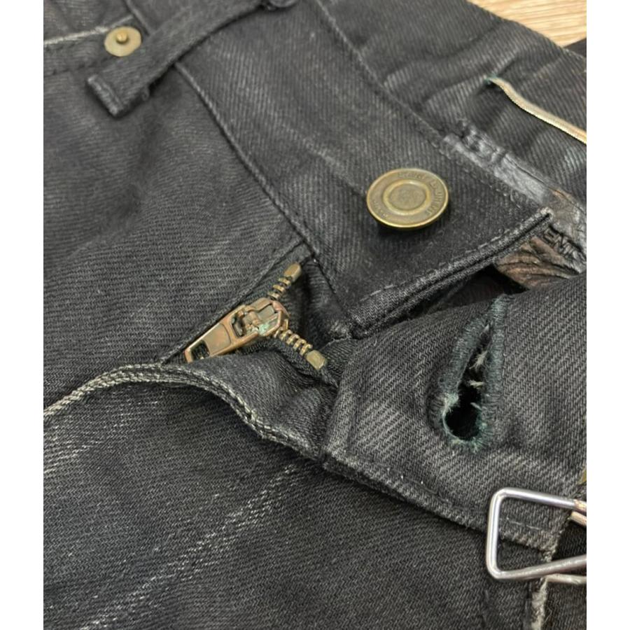 サンローランパリ デニムパンツ ダメージ加工 レディース SIZE 26 (M