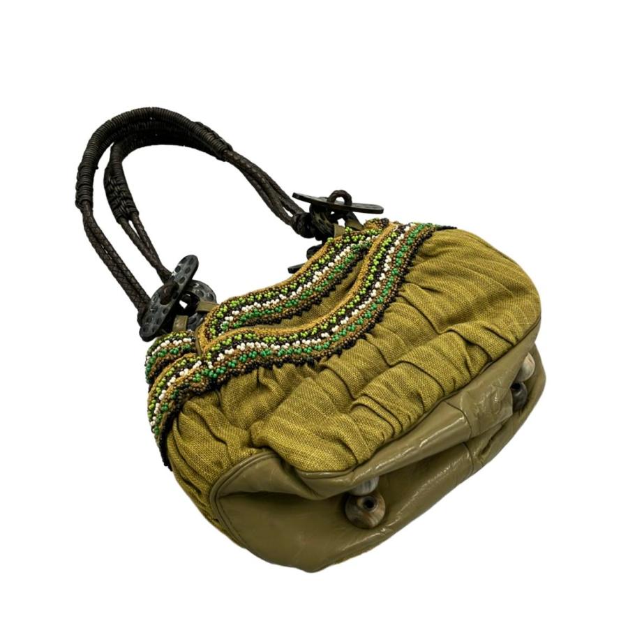 未使用　JAMIN PUECH ジャマンピュエッシュ　ビーズ　ショルダー　タグ有 ジャマンピュエッシュ ショルダーバッグ 肩掛け ビーズ レディース