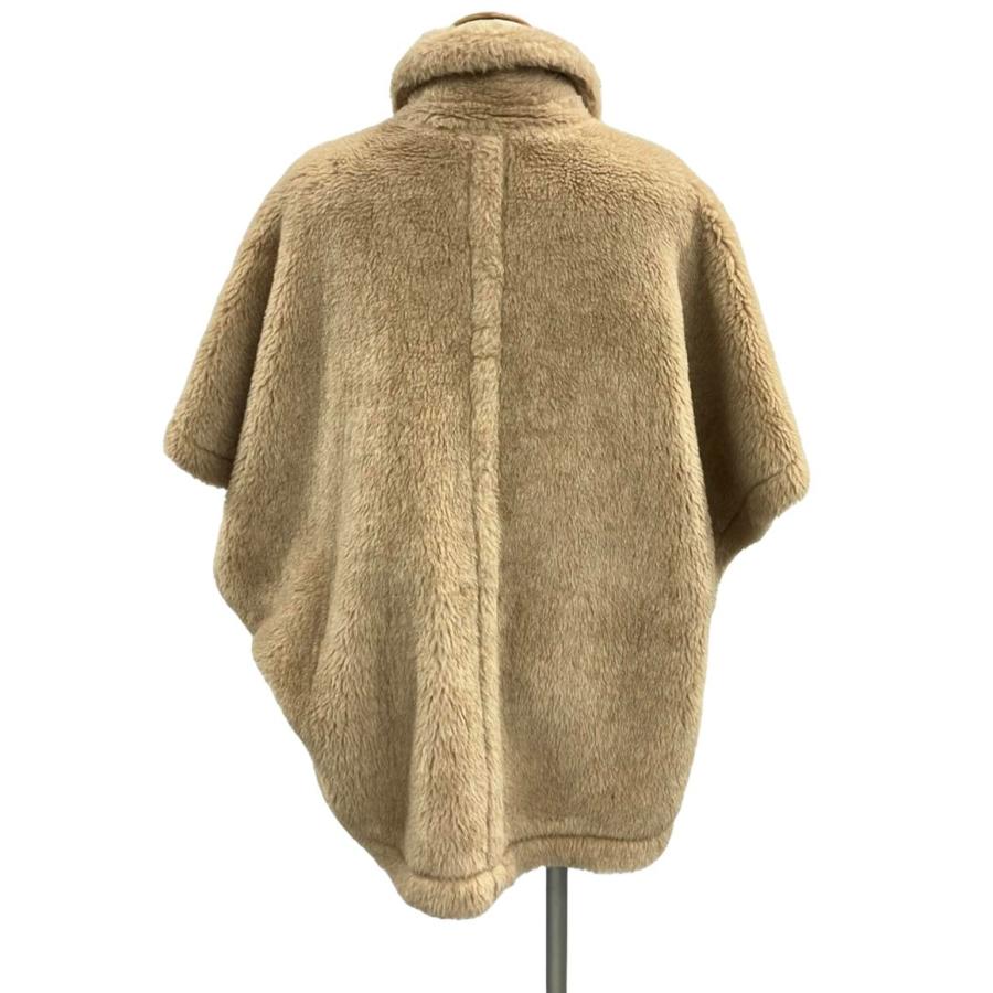 MaxMara テディ　ケープ　ポンチョ　未使用 マックスマーラ(MAX MARA)マックスマーラ テディベア ケープ