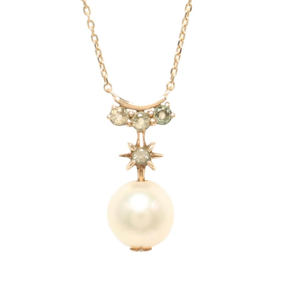 スタージュエリー STAR JEWELRY K10 パール ネックレス