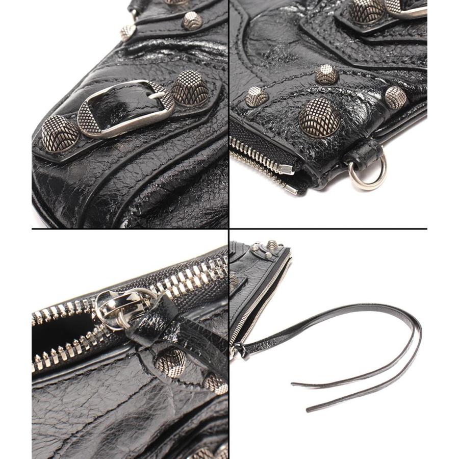 バレンシアガ  ミニバッグ ポーチバッグ バッグ レザー  中古 美品 バレンシアガ ミニマルチポーチ クラッチバッグ ルカゴール