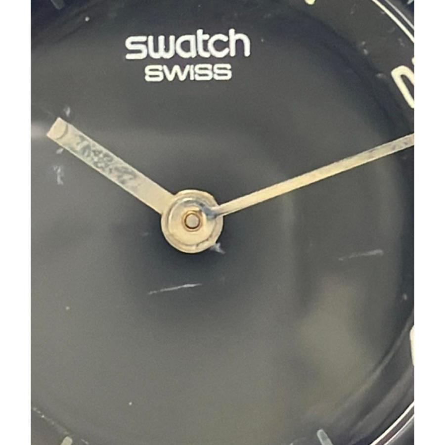スウォッチ 腕時計 クオーツ ブラック メンズ Swatch 中古 : Rehello 