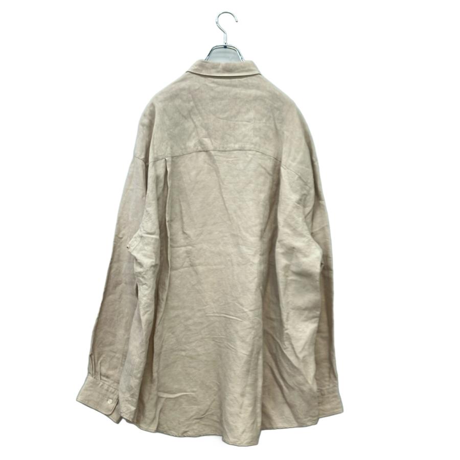 グラフペーパー 長袖シャツ リネン フロントボタン 25SS Oversized