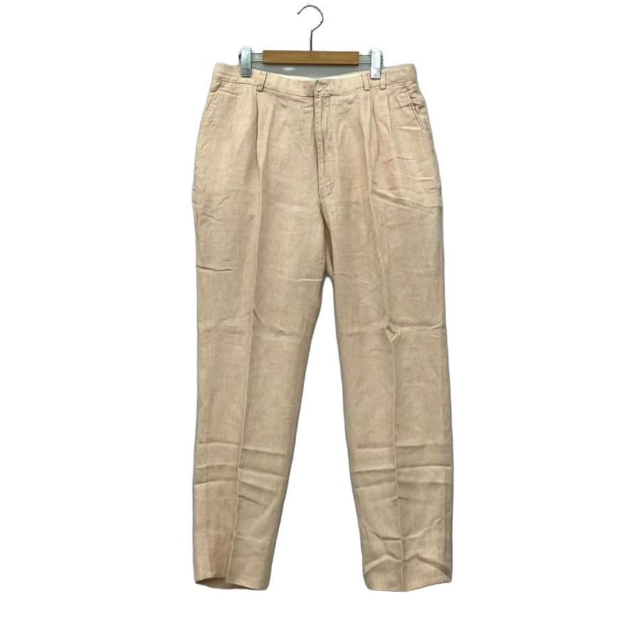 パンツ PAPAS wool cashmere 3tuck wide slacks XL パパス ロングパンツ ワイドパンツ メンズ SIZE XL (XL) papas 中古
