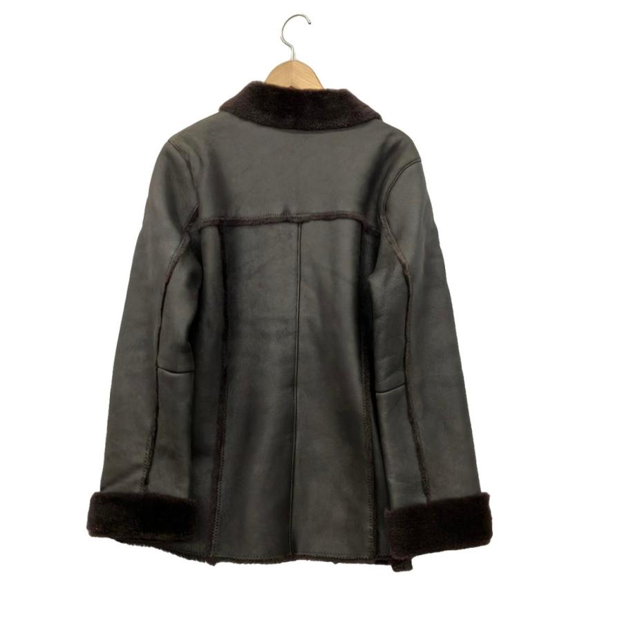 Aquascutum ブラウン ムートンコート Shearling 80年代 Aquascutum ブラウン ムートンコート Shearling 80年代