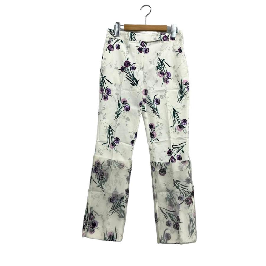 美品 マックスマーラ スラックス 花柄 レディース SIZE 40 (M) MAX