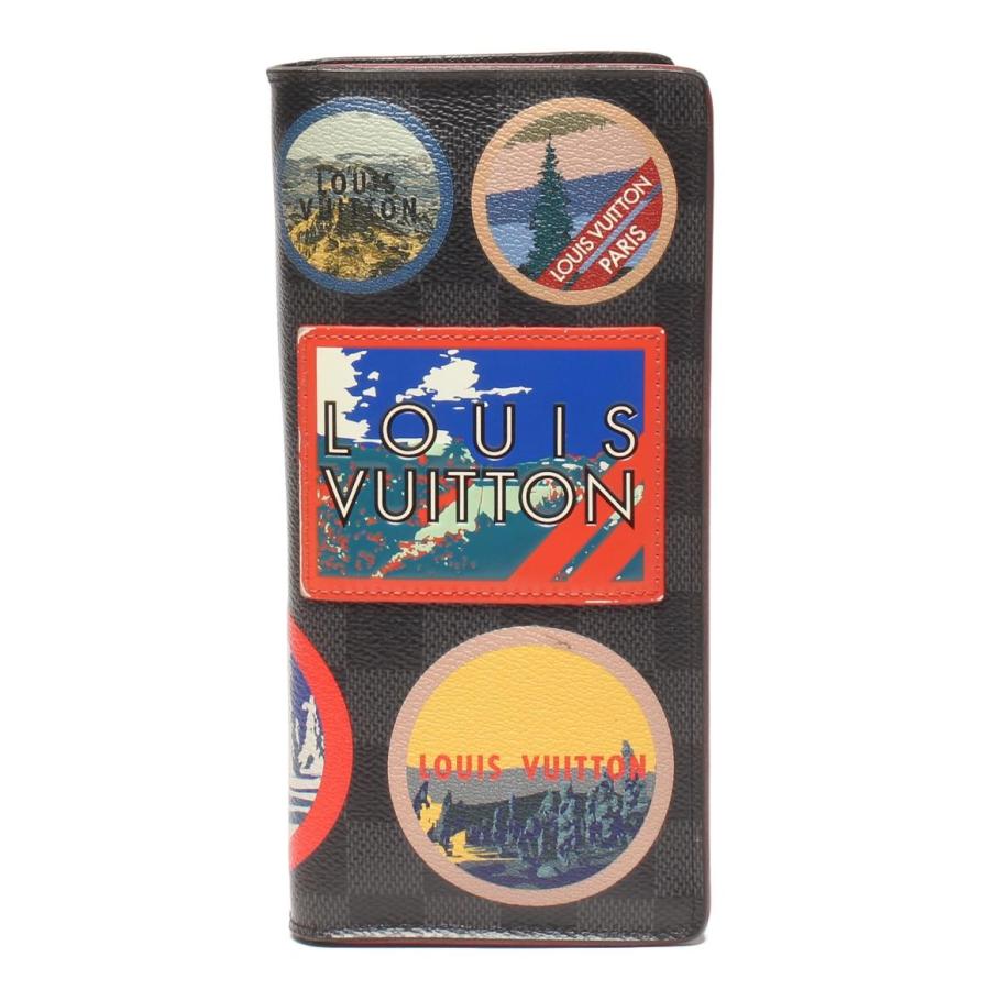 ルイ・ヴィトン 長財布 LVアルプス ダミエ ポルトフォイユ ブラザ