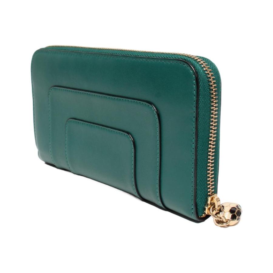 ブルガリ ラウンドファスナー長財布 セルペンティ フォーエバー