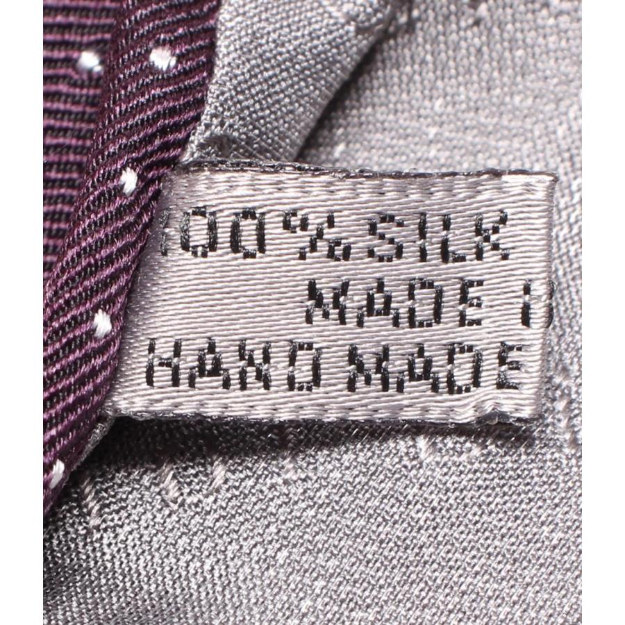 ディオールオム ネクタイ シルク100％ ドット柄 メンズ DIOR