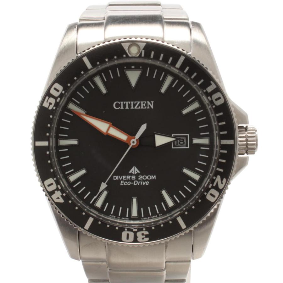 シチズン 腕時計 エクスカリバー プロマスター ソーラー ブラック E168