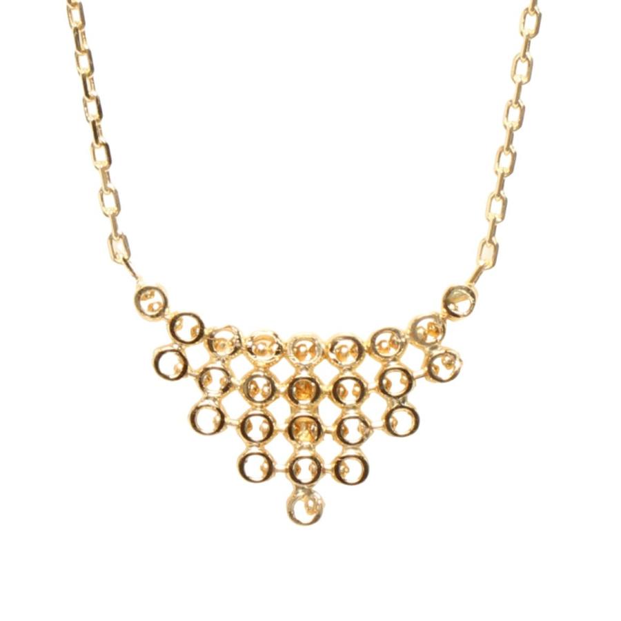 美品 ウノアエレ ネックレス K18 BREV レディース UNOAERRE 中古