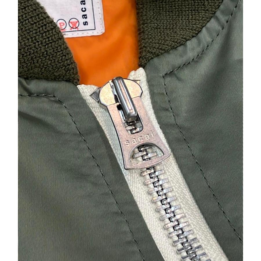 サカイ ブルゾン Wool Surge Nylon Twill Blouson 21-02660M メンズ
