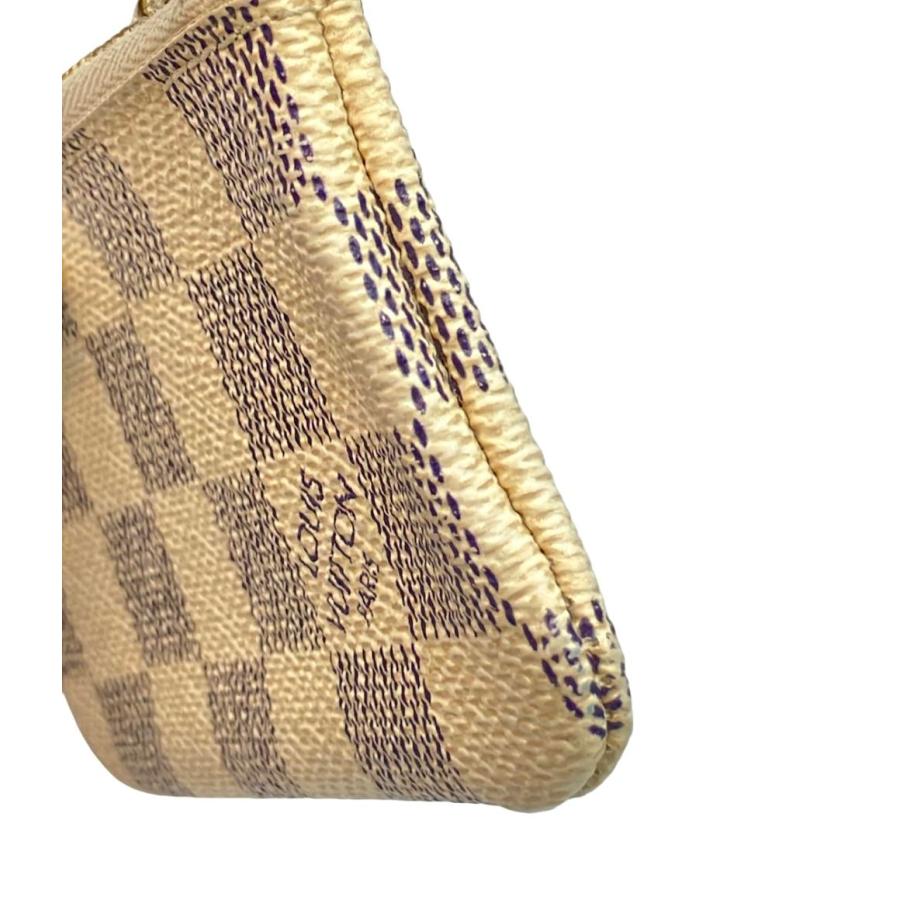 【極美品】ルイヴィトン ポシェットクレ ダミエアズール　 ケース ルイ・ヴィトン コインケース キーリング付き ダミエアズール