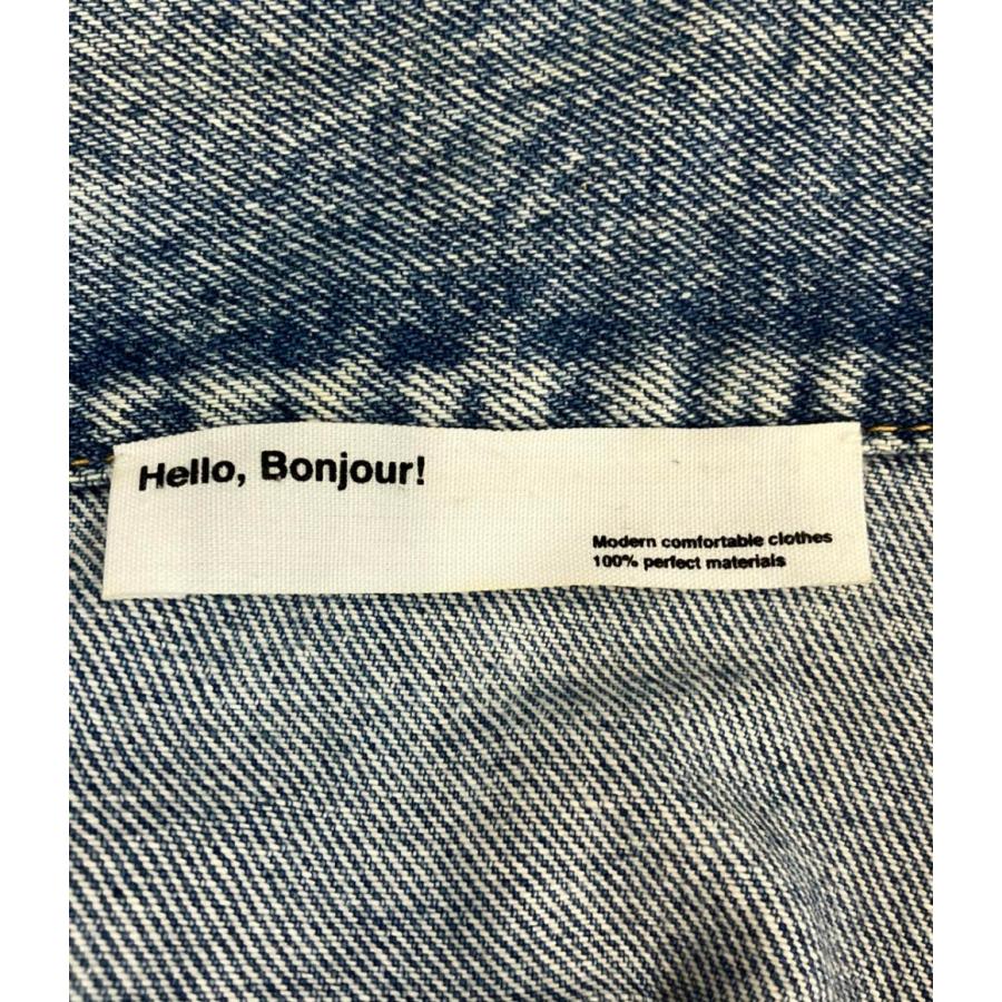 着用1回【アパルトモン/Hello Bonjour!】デニムジャケット Gジャン アパルトモン デニムジャケット Boys denim jacket 21010560301230
