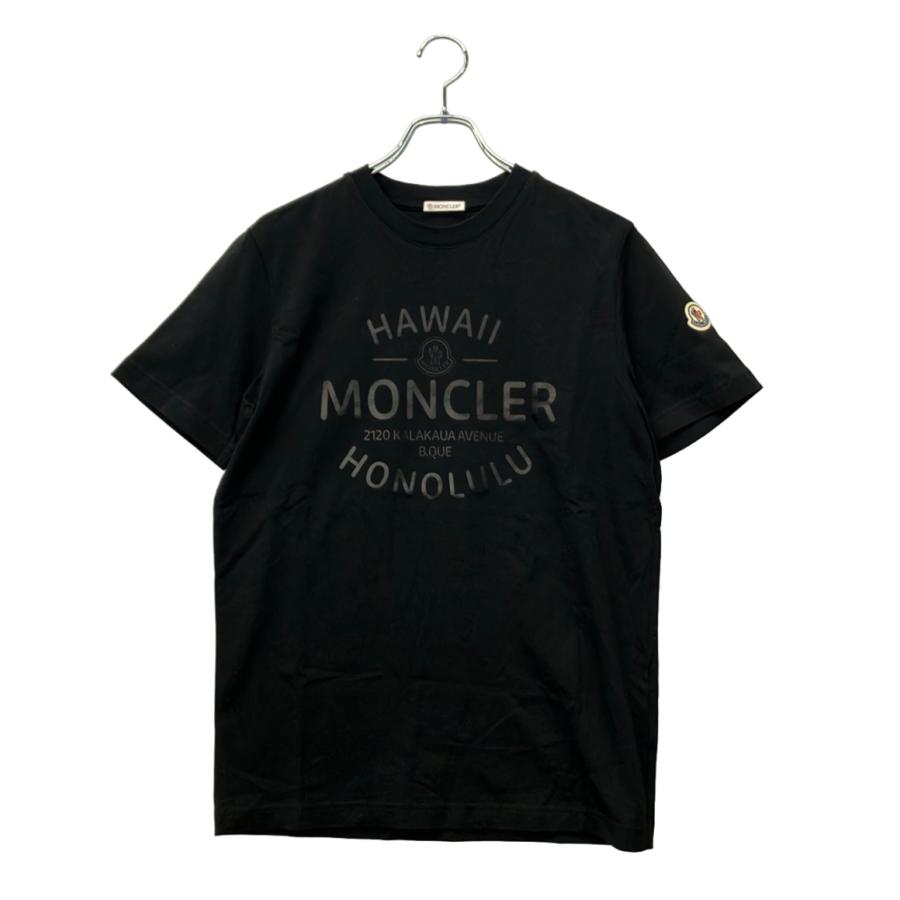 MONCLER モンクレール 半袖TシャツS 新品未使用 美品 モンクレール 半袖Tシャツ ロゴ メンズ SIZE S MONCLER 中古