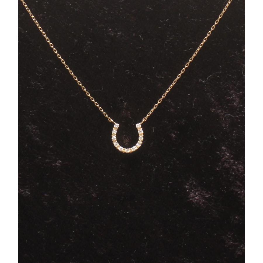 美品 エテ ネックレス K18 ホースシューモチーフ レディース ete 中古 
