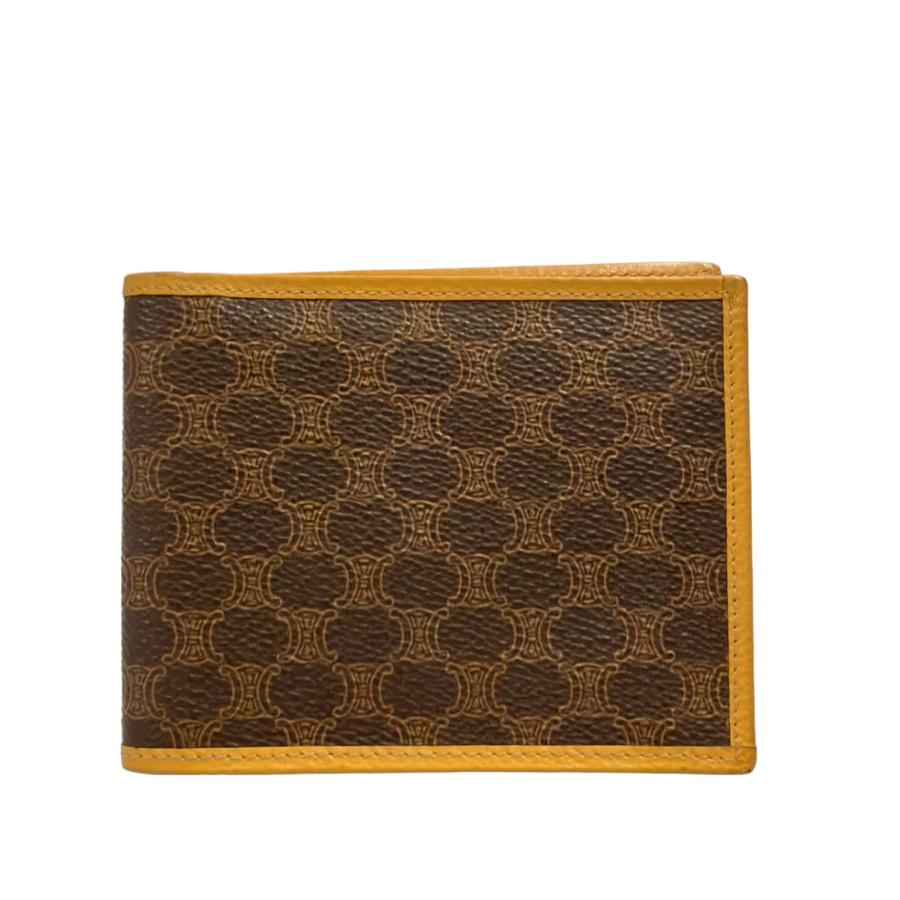 セリーヌ 二つ折り財布 マカダム メンズ CELINE 中古 : Rehello by