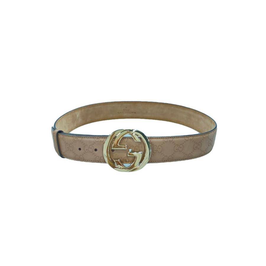 グッチ ベルト Gバックル インターロッキング 114876 214351