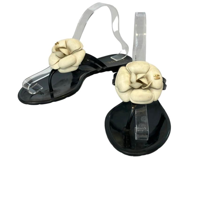 シャネル サンダル レディース SIZE 39 (XL) CHANEL 中古 : Rehello by  