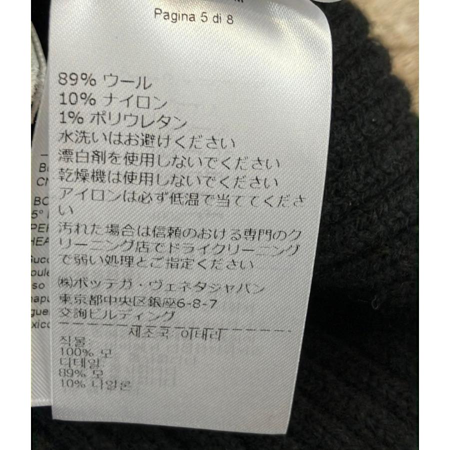 ボッテガ・ヴェネタ 長袖ニットワンピース ダブルフェイス シェットランド タグ付き 677420 V1F50 レディース SIZE M BOTTEGA VENETA ボッテガ・ヴェネタ 長袖ニットワンピース ダブルフェイス