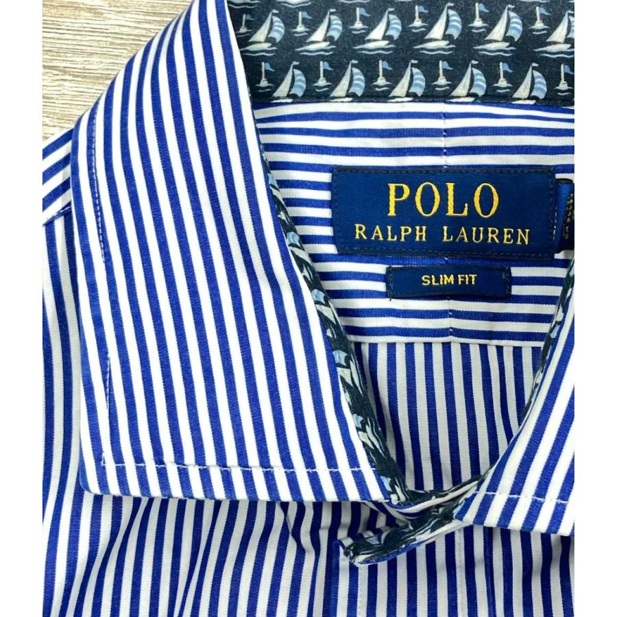 ポロ・ラルフローレン 長袖シャツ ストライプ柄 メンズ SIZE 39 (M